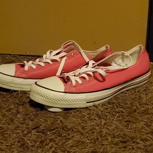 Men's Pink Converse All Star Chucks NWT